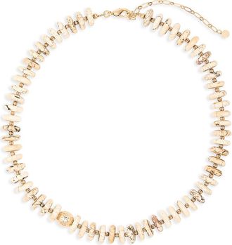 Panacea Howlite Collar Necklace in Ivory at Nordstrom