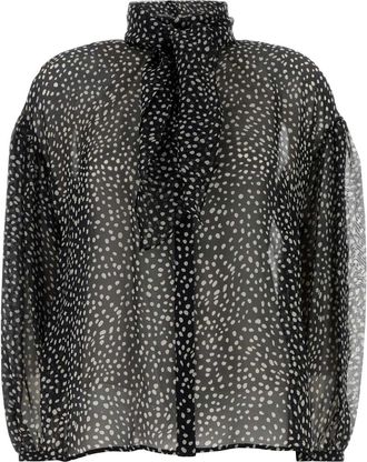 Max Mara Printed Silk Etere Blouse