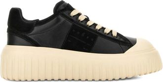 Hogan Sneakers, female, Black, 5 1/2 UK, Black Flat Shoes for Women