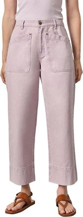 Lilla P Twill Straight Leg Pant