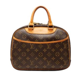 Louis Vuitton Pre-owned Handbags, female, Brown, Size: ONE SIZE Pre-owned Trouville Handbag