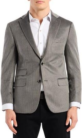 Robert Graham Colden Grey Velvet Houndstooth Sport Coat at Nordstrom Rack, Size 44