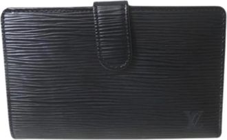 Louis Vuitton Pre-owned Stoffen Portemonnee - Dames - Vintage Accessoires - Zwart - ONE Size - Vintage