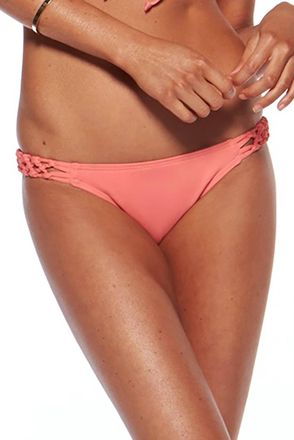 L*Space Womens Forget Me Knot Bottom In Watermelon