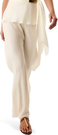 Vix Rosie Cover-Up Pants in Off White at Nordstrom, Size Large