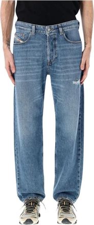 Diesel D-Macs Regular Jeans - Heren - Loose Fit Jeans - Blauw - W30 - Katoen - Jeans