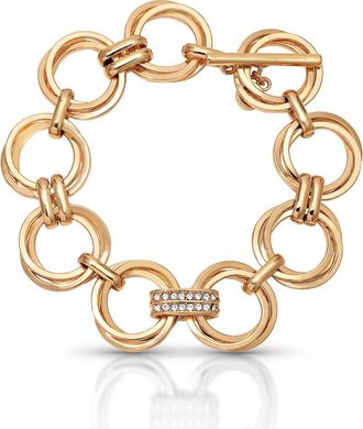 Ettika Complete Circle Chain Bracelet in Gold at Nordstrom