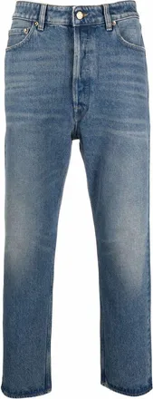 Golden Goose Golden Ms Happy Medium Stone Washed Denim