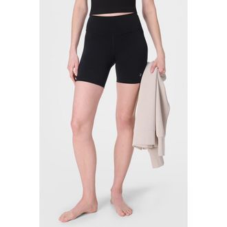Sweaty Betty Ultimate Studio Pocket Shorts in Black at Nordstrom, Size Xx-Large
