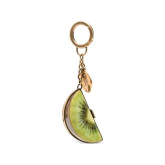 Saint Laurent Kiwi-charm Keyring