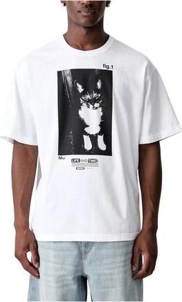 Neighborhood NH Tee Ss-2 - Heren - Tops - Wit - Maat: L Katoen