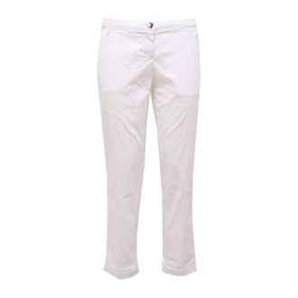 Jacob Cohen Dames, Broeken, Wit, Maat: W31