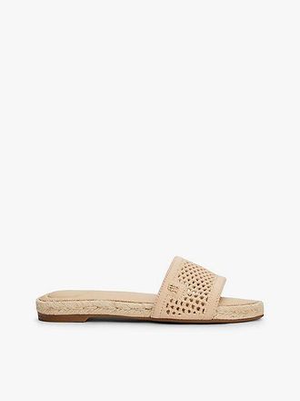Tommy Hilfiger Knit Mesh Espadrille Mules