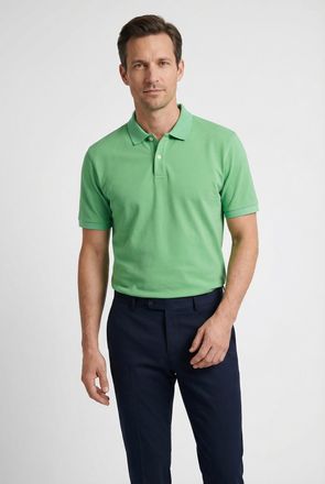 Olymp Poloshirt OLYMP Casual, Herren, Gr. XXL, gr&uuml;n (mint), Piqu&eacute;, Obermaterial: 100% Baumwolle, Shirts Poloshirt