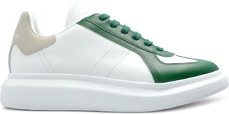 Alexander McQueen Sneakers oversize con inserti - Verde