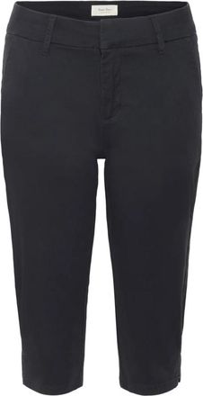 Part Two Cropped marineblauwe broek - Dames - Vrijetijds broeken - Blauw - 2XS - Broeken