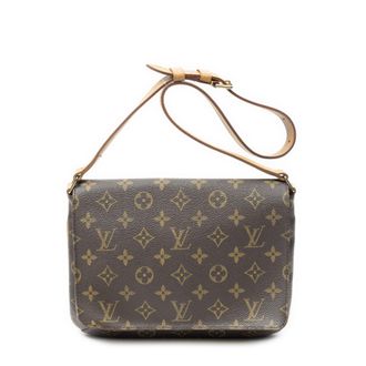 Louis Vuitton Pre-owned Womens Musette Tango Shoulder Bag - Brown - One Size