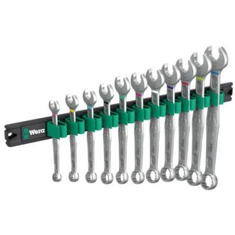 Wera 9640 Magnetleiste 6003 Joker 1 Ringmaulschl&uuml;ssel-satz