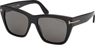 Tom Ford Flynn-02 Zonnebril - Dames - Zonnebrillen - Zwart - 55 MM - Accessoires