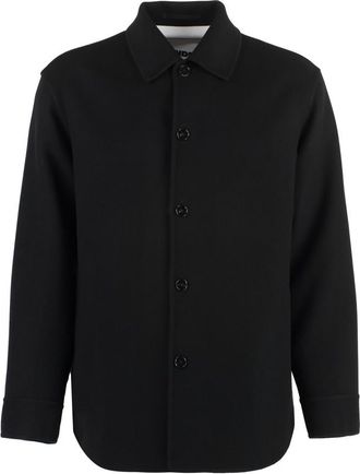 Jil Sander Black Regular Overshirt