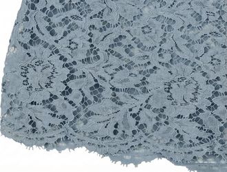 Valentino Lace Blouse - Gray