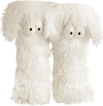 Generic Women Slipper Socks, Cute Plush Thermal Socks With Big Eyes, Soft And Comfortable House Slipper Sock For Winter Indoor