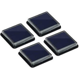 OEM Juego De 4 Luces Solares De Jard&iacute;n Impermeables Ip68, Iluminaci&oacute;n De Seguridad Autom&aacute;tica, Aptas Para Jardines, Escaleras, Carreteras, Caminos, Entrad