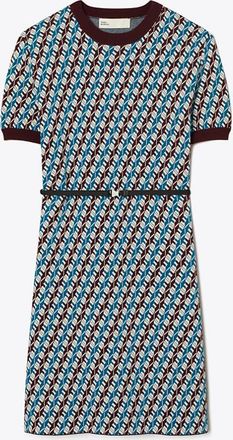 Tory Burch Womens Jacquard Sweater Dress, size XS