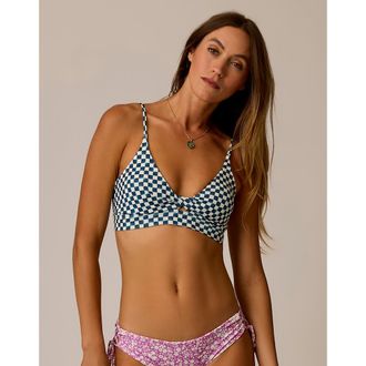 Carve Designs Elba Jade Texture Bralette Top for Water Sports in Surfside at Nordstrom, Size Medium