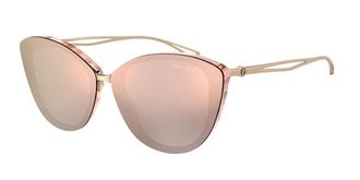 Giorgio Armani AR8123F Asian Fit 57784Z Womens Sunglasses Pink Size 64