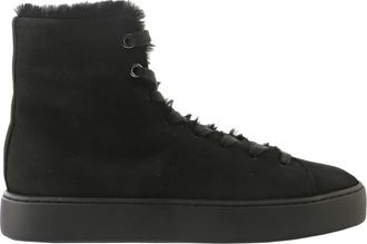 H&ouml;gl High-Top Sneaker - Dames - Winterlaarzen - Zwart - 38 EU - Leer - Schoenen