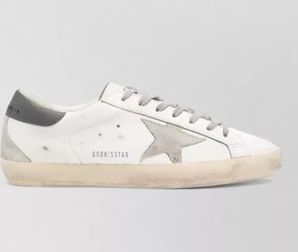 Golden Goose leather sneakers star detail contrast heel