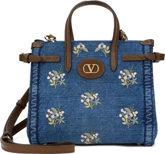 Valentino Garavani Borsa Shopping Piccola Antibes - - Bags - Donna - Blu - ONE SIZE
