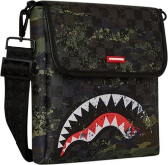 Sprayground Camo Messenger Tas Unisex Limited Edition - Dames - Schoudertassen - Veelkleurig - ONE Size - Leer - Tassen