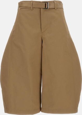 sacai Pantalone Corto Chino