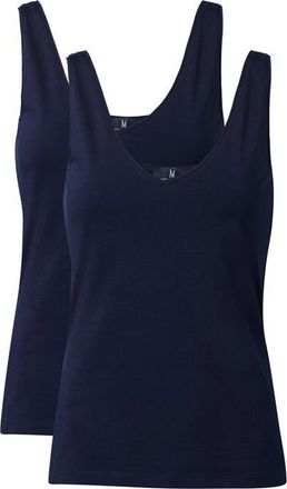 Mart Visser Basic Singlets - 2 Pack Navy/Navy