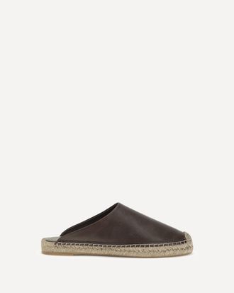 Brunello Cucinelli Leather Espadrilles Mules Female 37