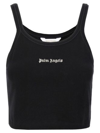 Palm Angels Womens Classic Logo Tank Top