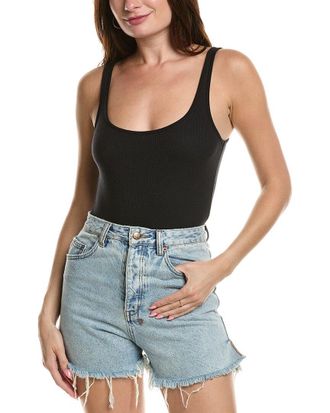 ATM Anthony Thomas Melillo Atm Anthony Thomas Melillo Ribbed Bodysuit