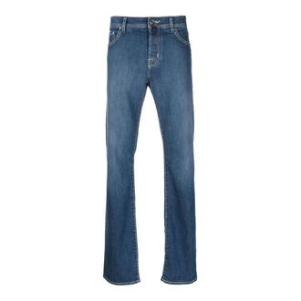 Jacob Cohen Eduard Denim Broek - Heren - Jeans - Blauw - Maat: W33 Denim