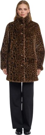 Rino&Pelle Dames, Mantels, Bruin, Maat: S