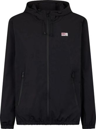 MC2 Saint Barth Hooded Jacket - Heren - Zomerjassen - Zwart - 3XL - Polyester - Jassen