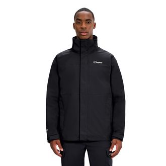 Berghaus Funktionsjacke BERGHAUS HILLWALKER 2.0 IA JKT AM, Herren, Gr. XXL, schwarz (schwarz, schwarz), Obermaterial: 100% Polyamid. Futter: 100% Polyester, Ja