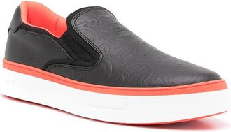 Ferragamo Devin Parker Slip-On Sneaker - Black