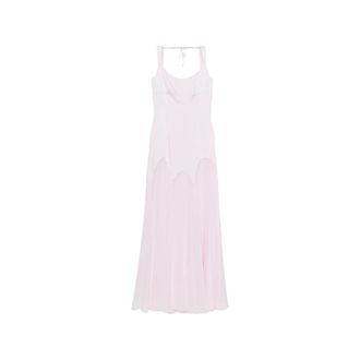 Alexander McQueen Scoop-neck Maxi Dress