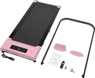 OEM Cinta De Correr Plegable, Funcionamiento El&eacute;ctrico, Materiales Resistentes, Color Rosa