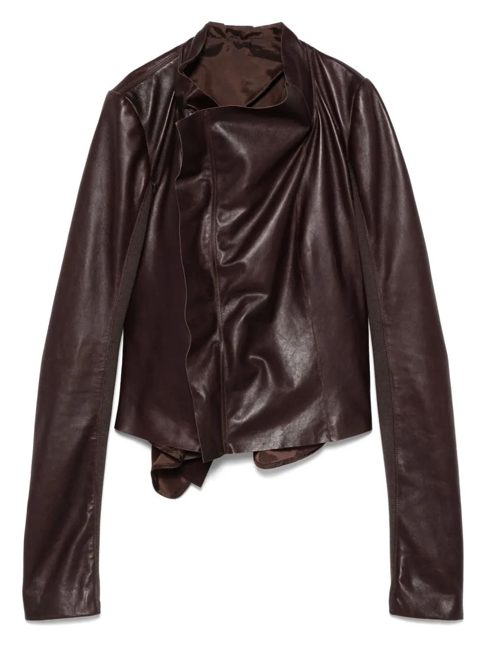 Women's Rick Owens Leather Jackets - up to −77% | Stylight