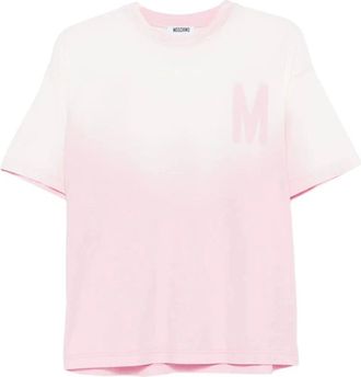 Moschino T-Shirts - Dames - T-shirts - Roze - XS - Tops