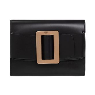 Boyy Shoulder Bags, female, Black, Size: ONE SIZE Buckle shoulder bag