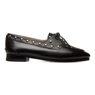 Bally Zwarte Pathy-Stu-W Sneakers - Dames - Veterschoenen - Zwart - 40 EU - Schoenen